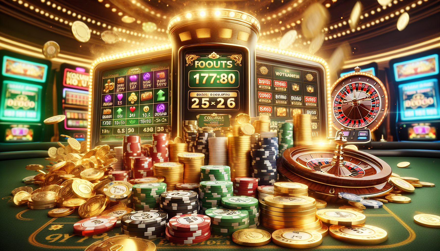 Mesa virtual repleta de bonos y promociones exclusivas de Doradobet casino