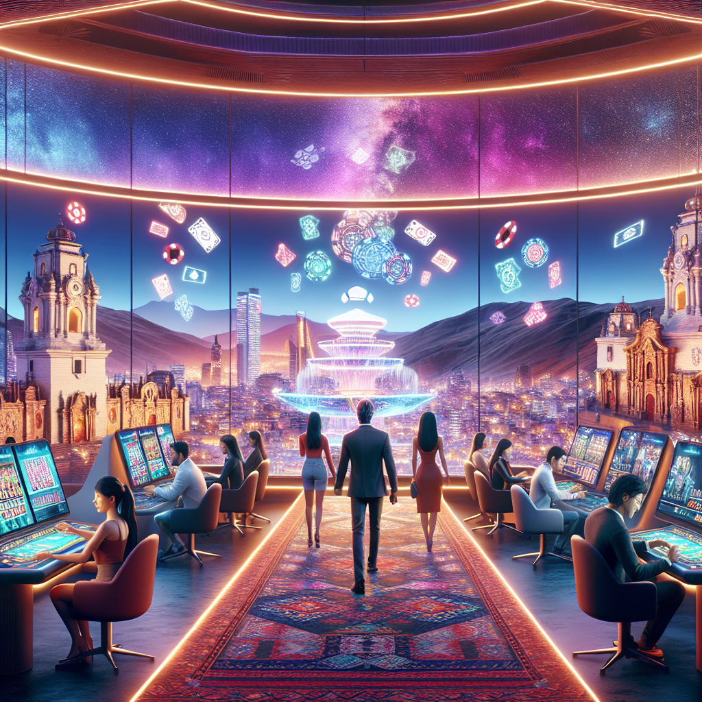 Casino en línea en Perú con jugadores disfrutando con responsabilidad en un ambiente seguro.